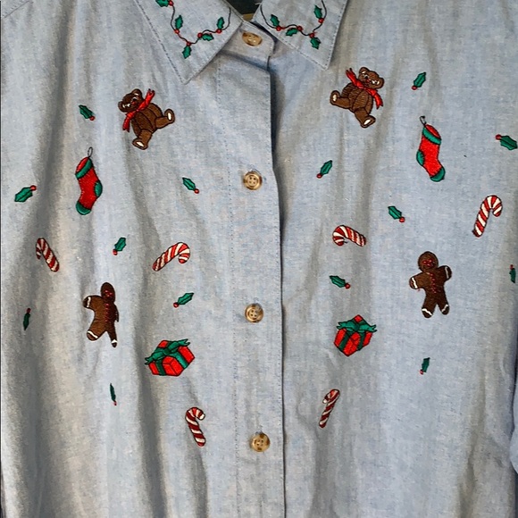 Nut Cracker long sleeve button up Christmas shirt - Picture 3 of 8